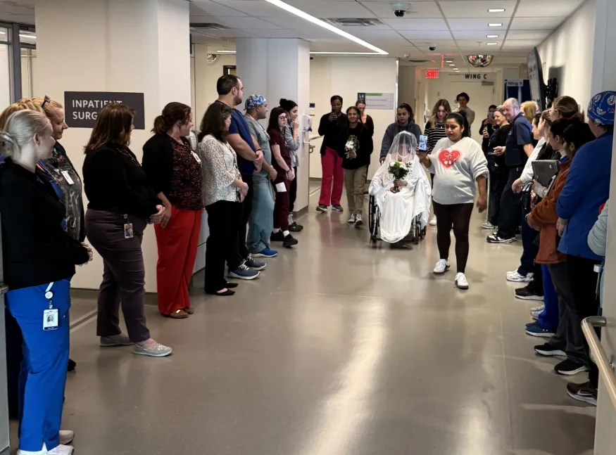 Patient Wedding at CMH