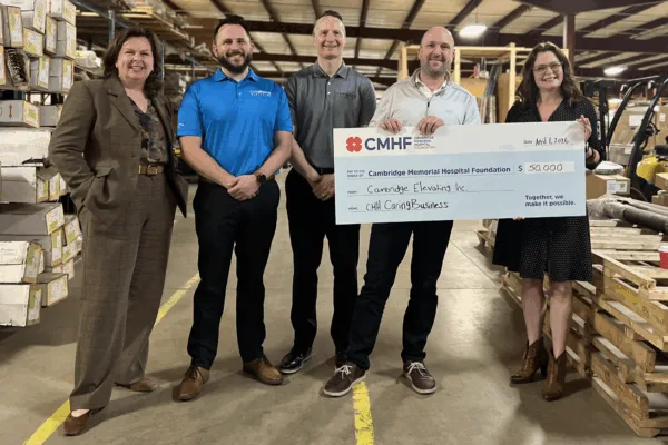 Cambridge Elevating joins CMH as a CaringBUSINESS