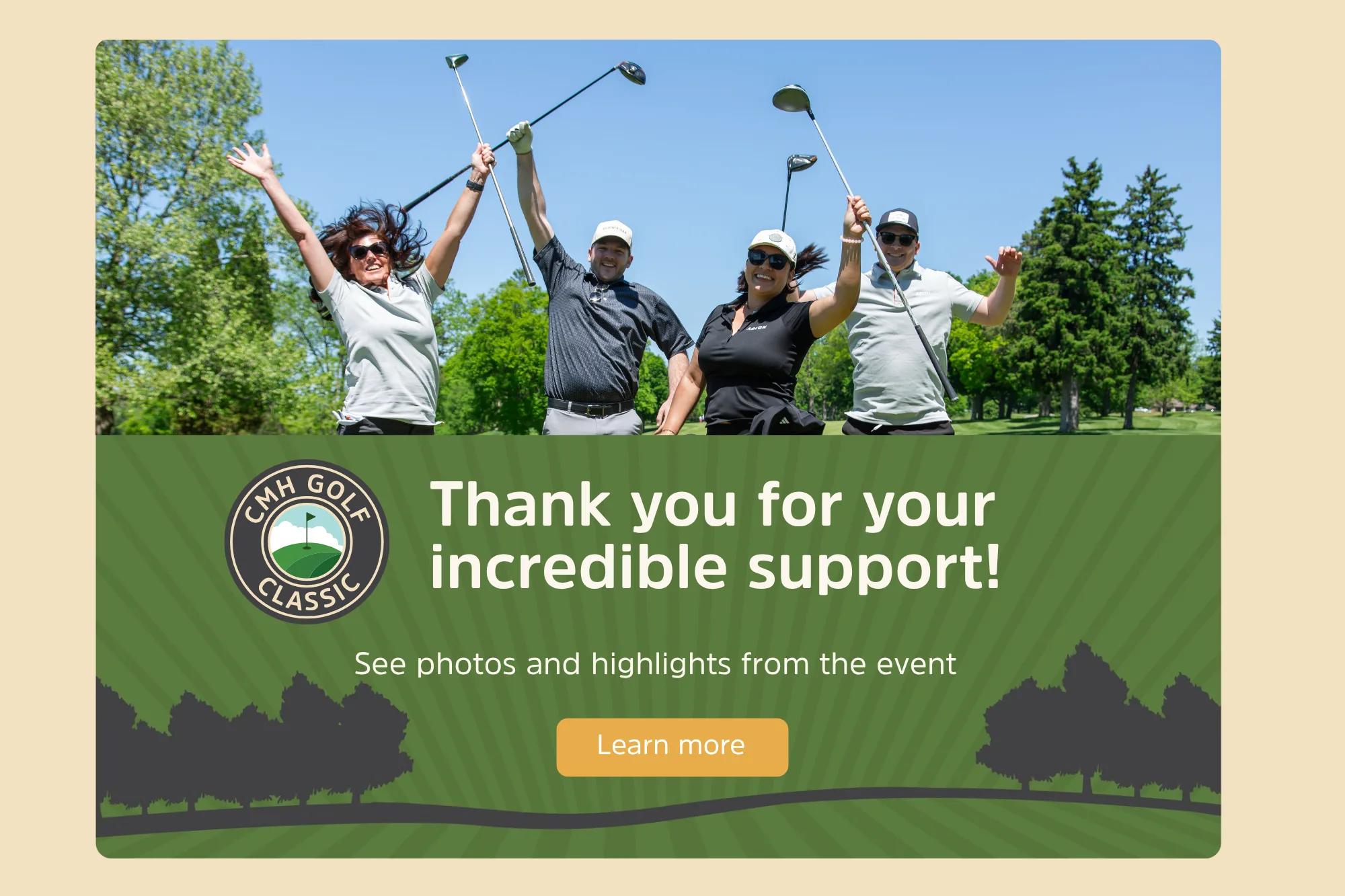 Golf Thank you 2026