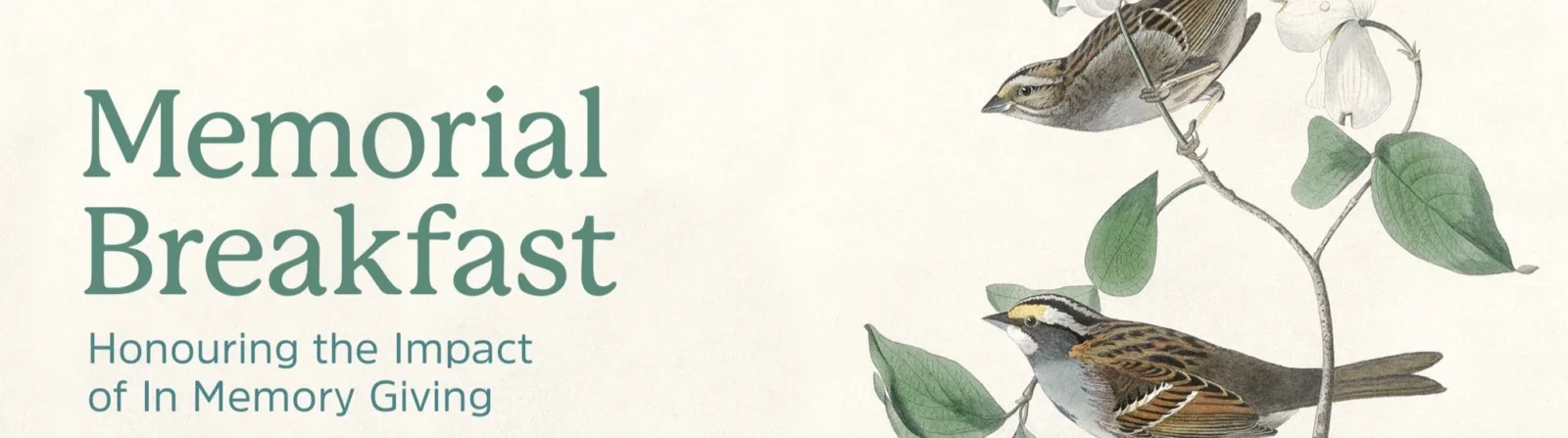 Memorial Breakfast Banner