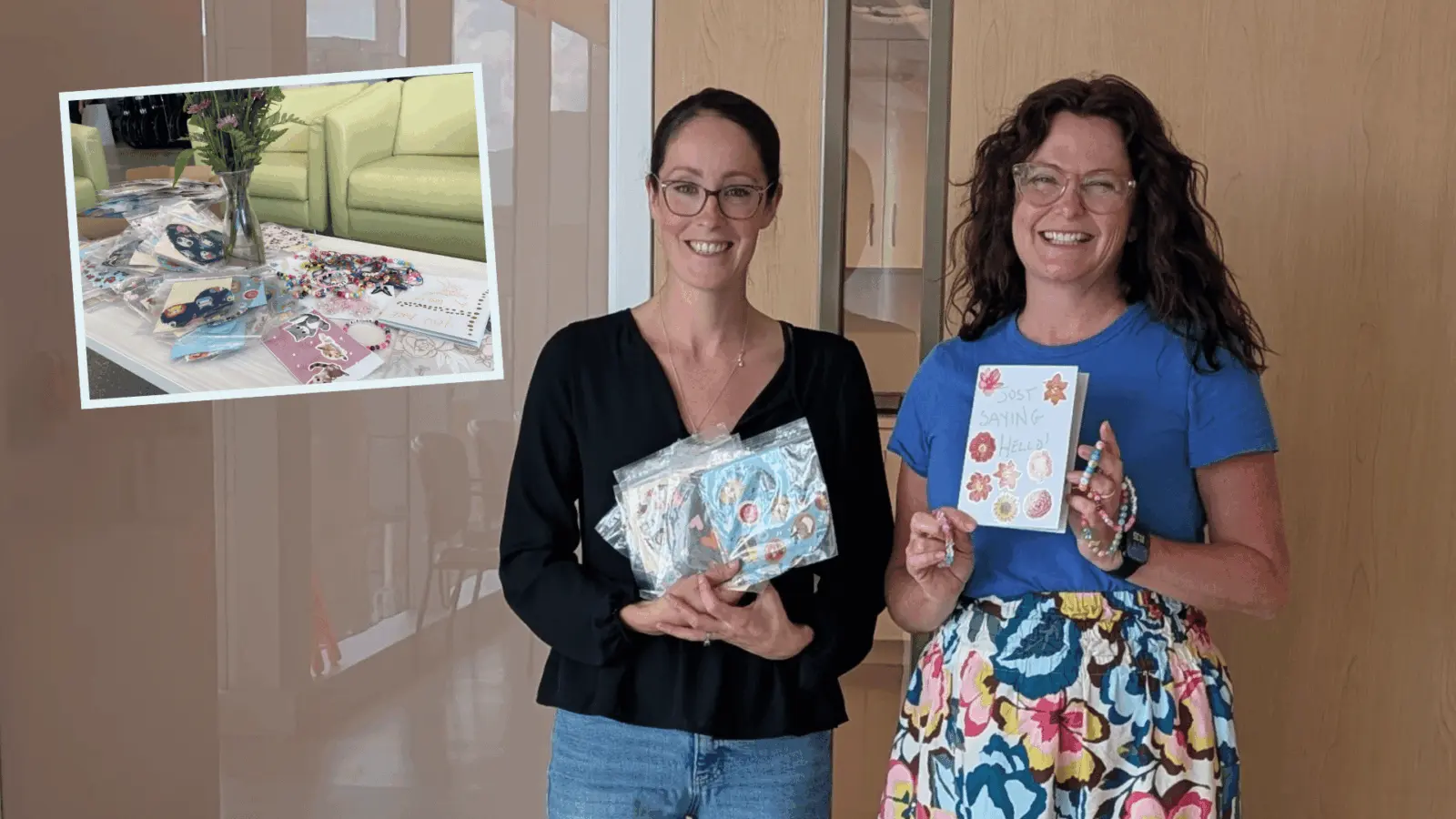 Handmade gifts from Equitable